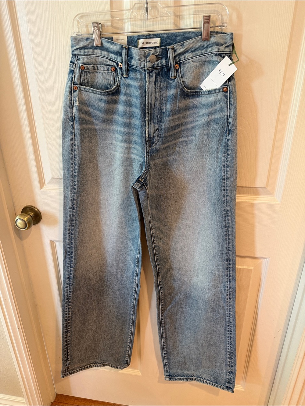 American Eagle Outfitters The Stovepipe Women’s Jeans Sz 29/32.  NWT. Box46